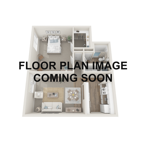 Floor plan for 2 beds, 2 baths, 1181 sqft